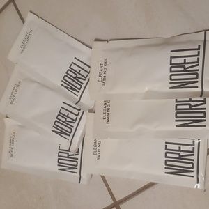 Norell Elegant Body Lotion & Bathing Gel Sample Packets